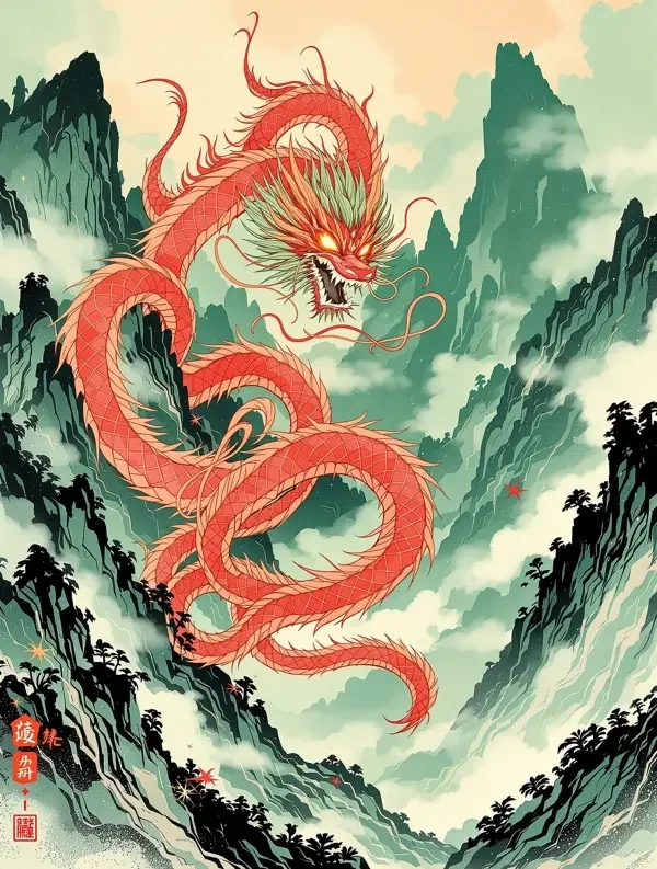 山海经卷漫画封面
